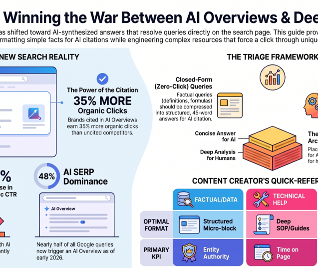 Zero-Click Answers vs Deep Content